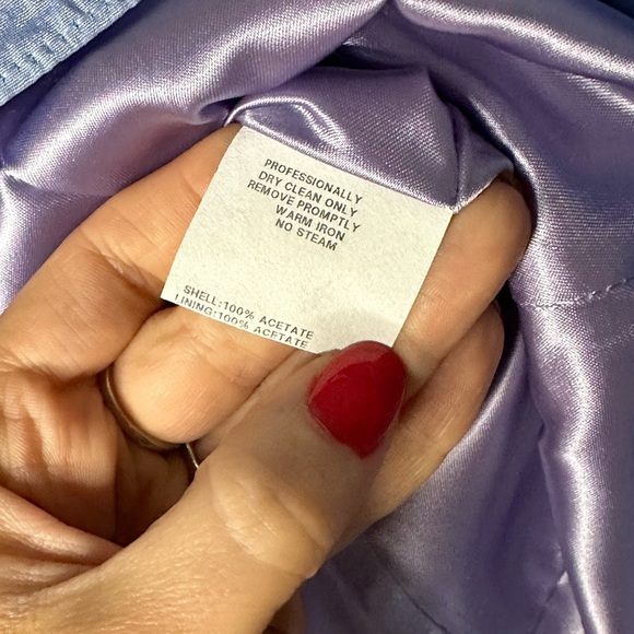 Jessica McClintock Bridal 2000s Vintage Iridescent Gown 4 - Picture 7 of 8